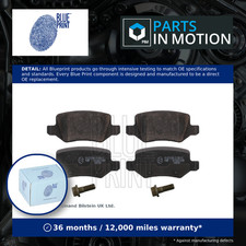 Brake Pads Set fits MERCEDES B180 W245 2.0D Rear 05 to 11 OM640.940 Blue Print