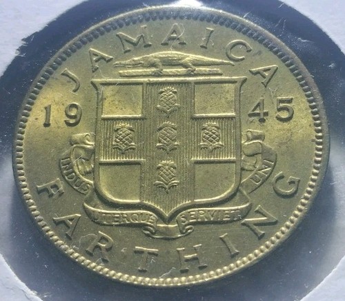 Jamaica farthing 1945 - jamaica,