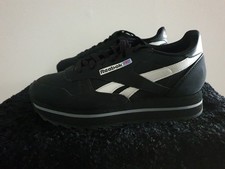 Reebok Ripple Classic Glide Vintage Black Suede Trainers Size 6