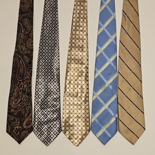 Bundle Of 5 Mens Suit Ties
