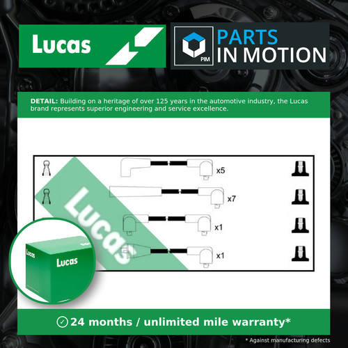 Leads ignition cables set - cables,