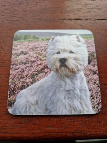 West highland terrier coaster - west,