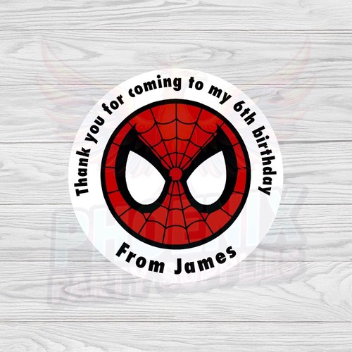 Personalised spidey face web - personalised,