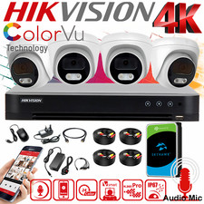 Hikvision 4K 8MP COLORVU CCTV