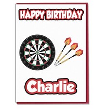 Personalised Darts Birthday
