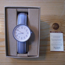MUJI Watch With Leather Strap