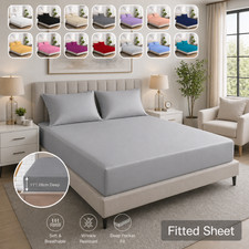 Fitted Bed Sheet  11''/28cm