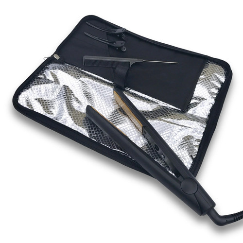 Hair straightener mat pouch - straightener,