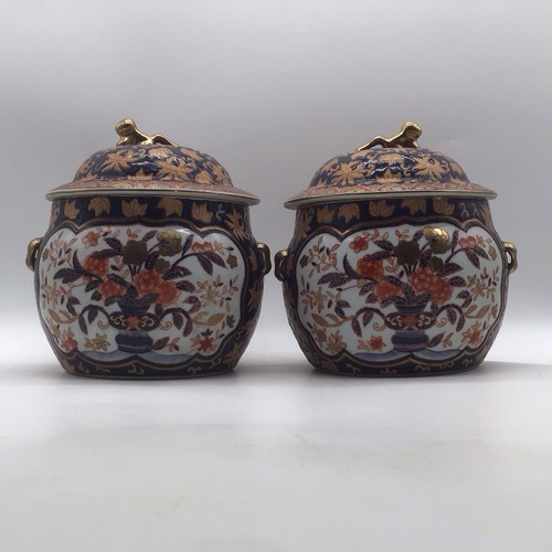 Large pair chinese ginger jars - large,