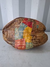 Vintage Painted Coconut