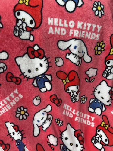 Hello kitty fleece blanket - kitty,