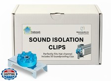 Sound Isolation Clips -