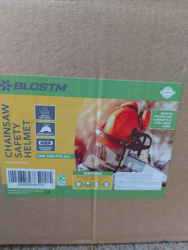 Blostm chainsaw safety helmet - chainsaw,