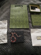 Gucci Men's Snake Bifold