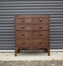 Antique Victorian Walnut Bow