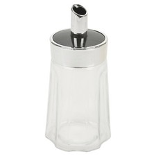 175ml Glass Sugar  Pourer Decanter Tea Coffee Cafe Restaurant Shaker Dispenser