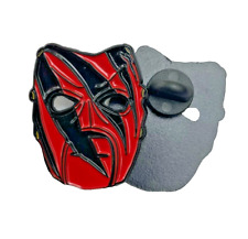 Kane Mask Big Red Machine Pin Badge, Attitude Era, WWE, WWF, AEW, TNA Hasbro