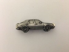 Saab 9000 CS ref222 pewter effect car emblem on a Tie Clip (slide)