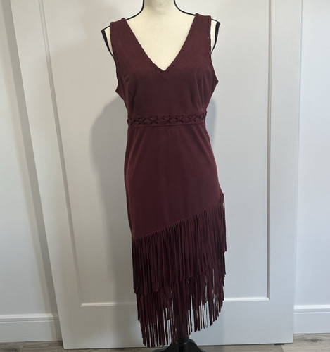 Idyllwind womens fringe faux - l,