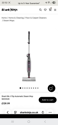 Shark s6003uk klik flip - n,