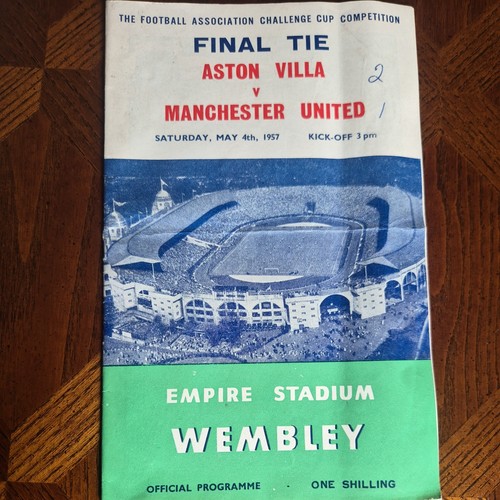 Cup final programme - cup,