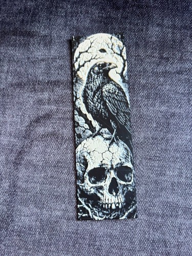 Printed raven skull - printed, –