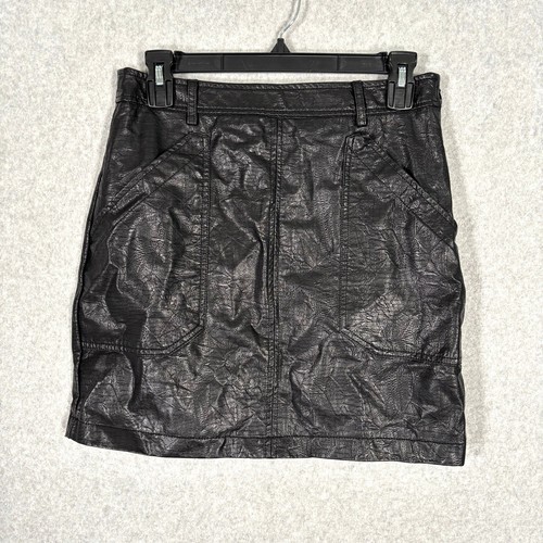 Mini skirt medium - skirt, leather