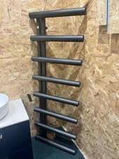 Zehnder/Bisque Chime 1380 x 500mm Designer Towel Warmer - Volcanic