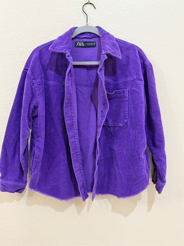 Zara purple corduroy - zara, oversized