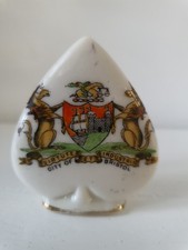 Crested China Souvenir " City