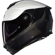 Nolan X-903 Ultra Carbon Vern Speciale Motorcycle Helmet - Carbon/White/Black