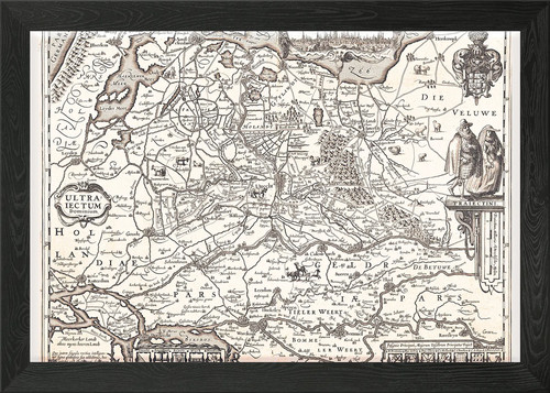 Amsterdam old vintage - , map