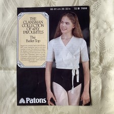 Patons knitting pattern 7006
