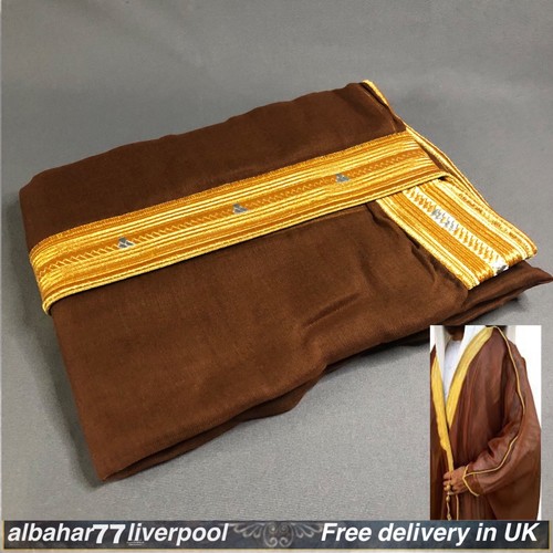 Brown bisht arab - bisht,