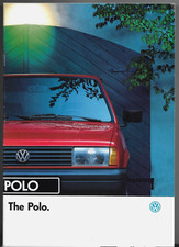 Volkswagen Polo 1993-1994 UK Market Brochure Hatch Coupe Fox CL Genesis GT G40