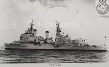 British Royal Navy HMS Blake C99 Tiger-class cruiser Photograph 5.5x3.5" 1961