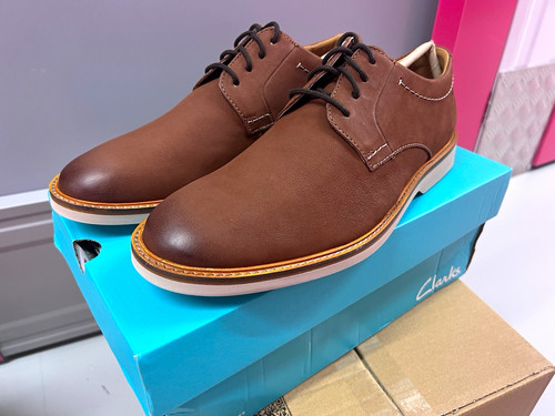 Clarks men brown leather - clarks,