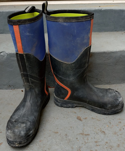 Orange blue muck - orange, chore