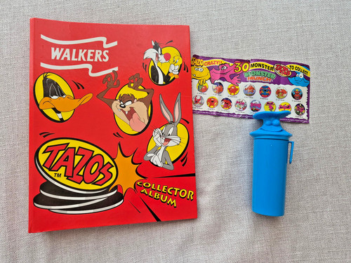 Walkers tazos complete sets - walkers,