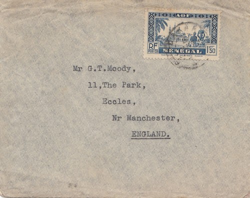 Senegal letter to - letter,