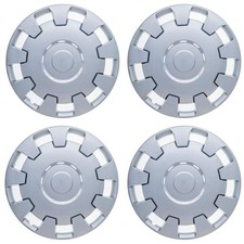 4x Silver 16 Inch Deep Dish