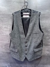 Harris Tweed Dobell Vest 100%