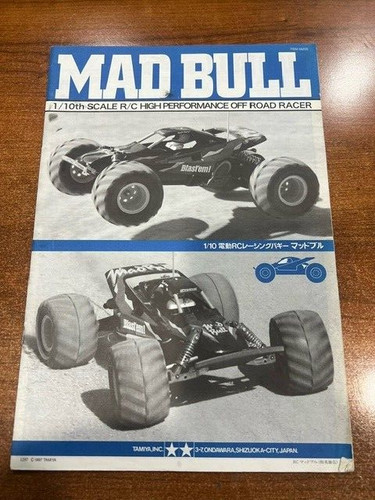 Tamiya 58205 mad bull - bull, radio
