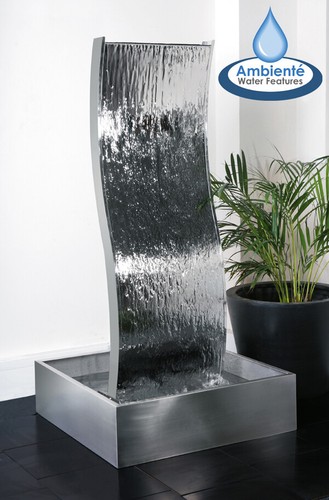 Stainless steel curved water - steel,