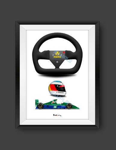 Michael schumacher jordan j191 - michael,