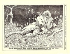 1891 Punch Cartoon Print -