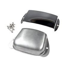 Fender Pure Vintage P Precision Bass Ashtray Bridge and Pickup Cover Set (Chrom…