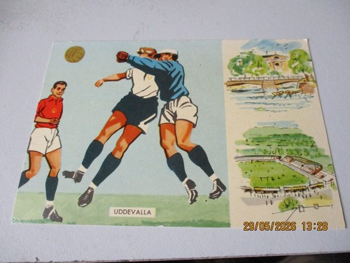 Postcard 1958 world cup - 1958,