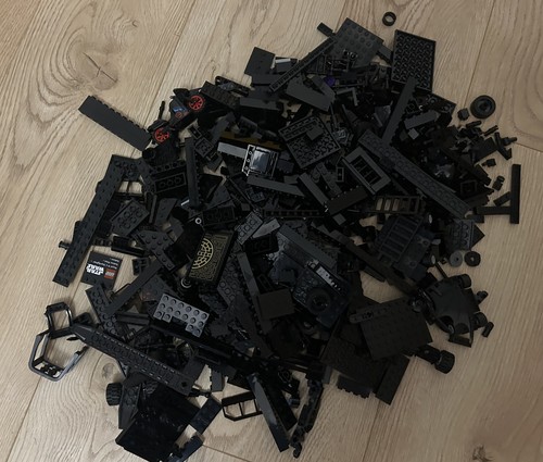 Lego 750g bulk lot mixed - bulk, black