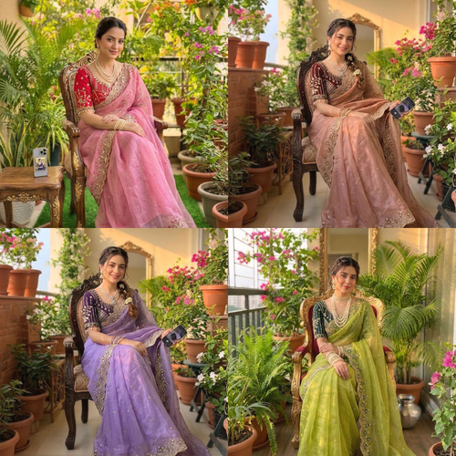 New saree blouse sari - saree,